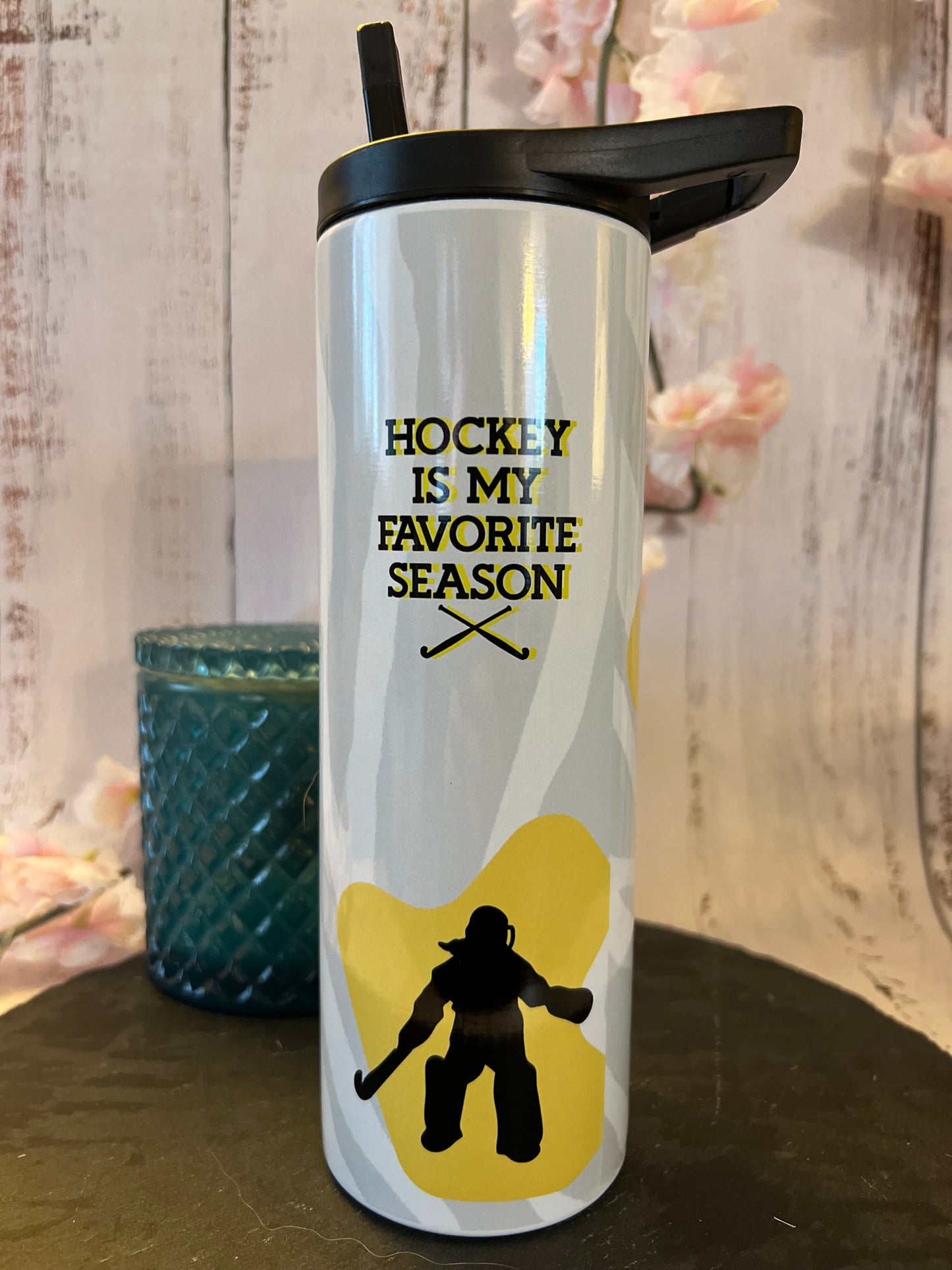 Personalized Sports/Team 20 oz Insulated Tumbler with Hydro Lid