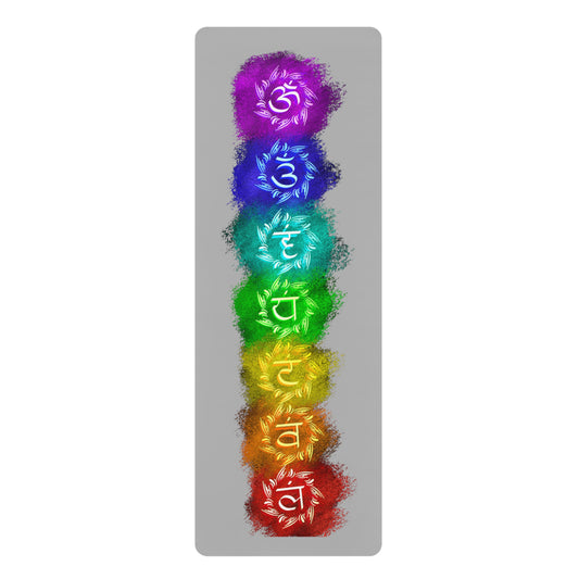 Chakra Rubber Yoga Mat