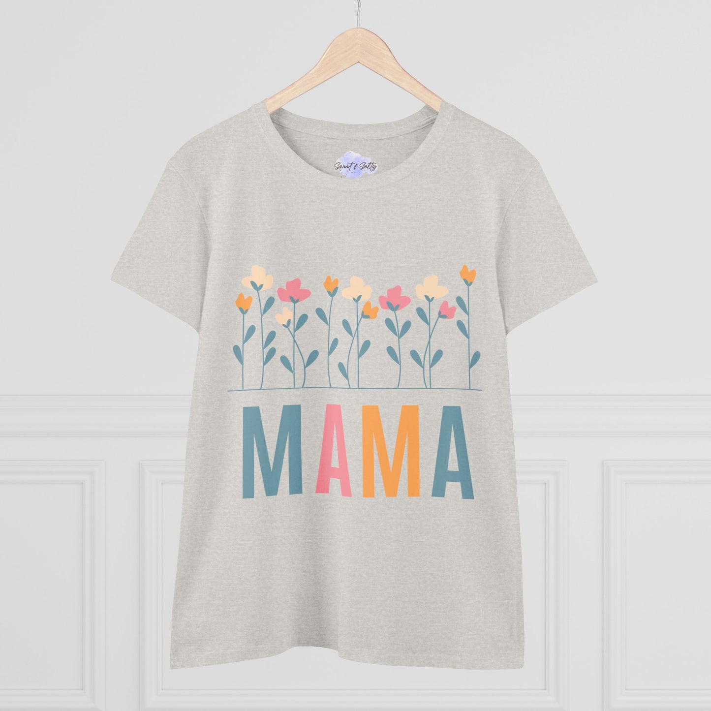 Mama Women's Midweight Cotton Tee