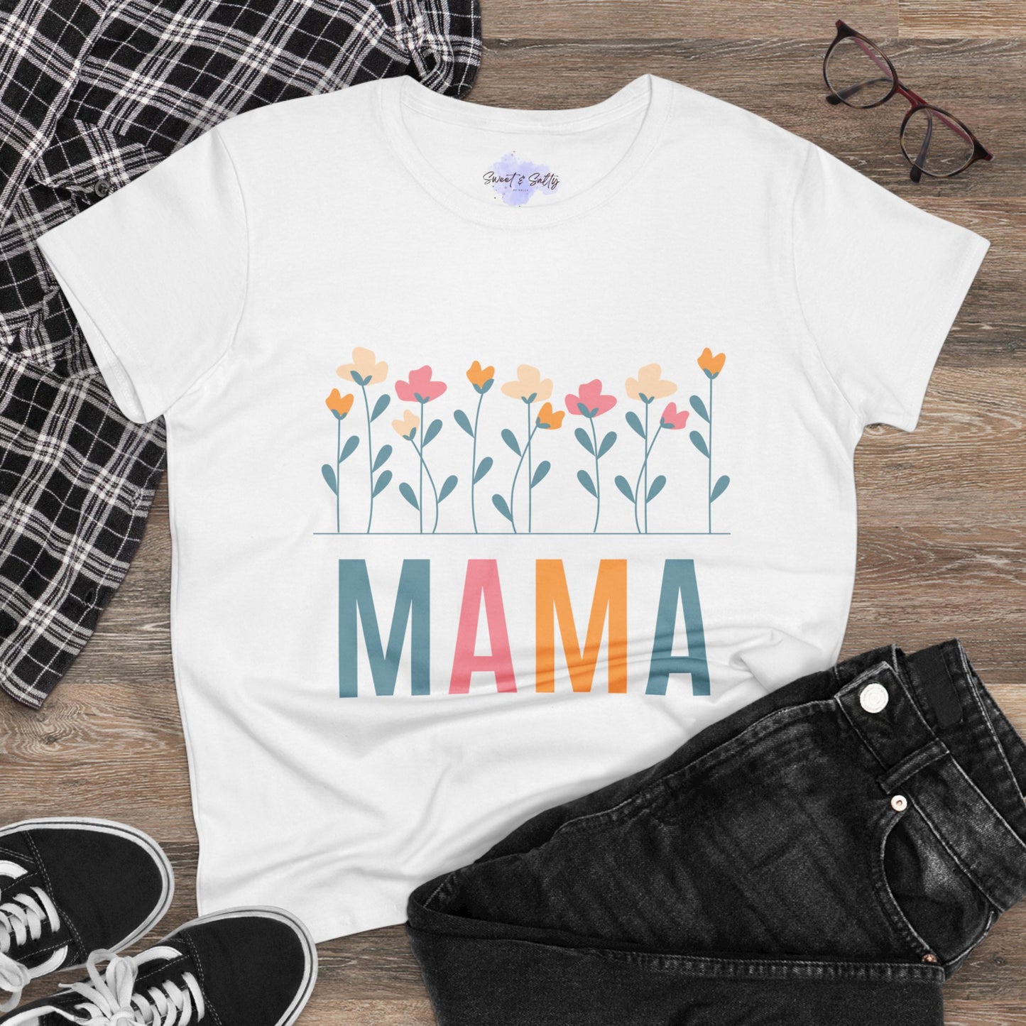 Mama Women's Midweight Cotton Tee