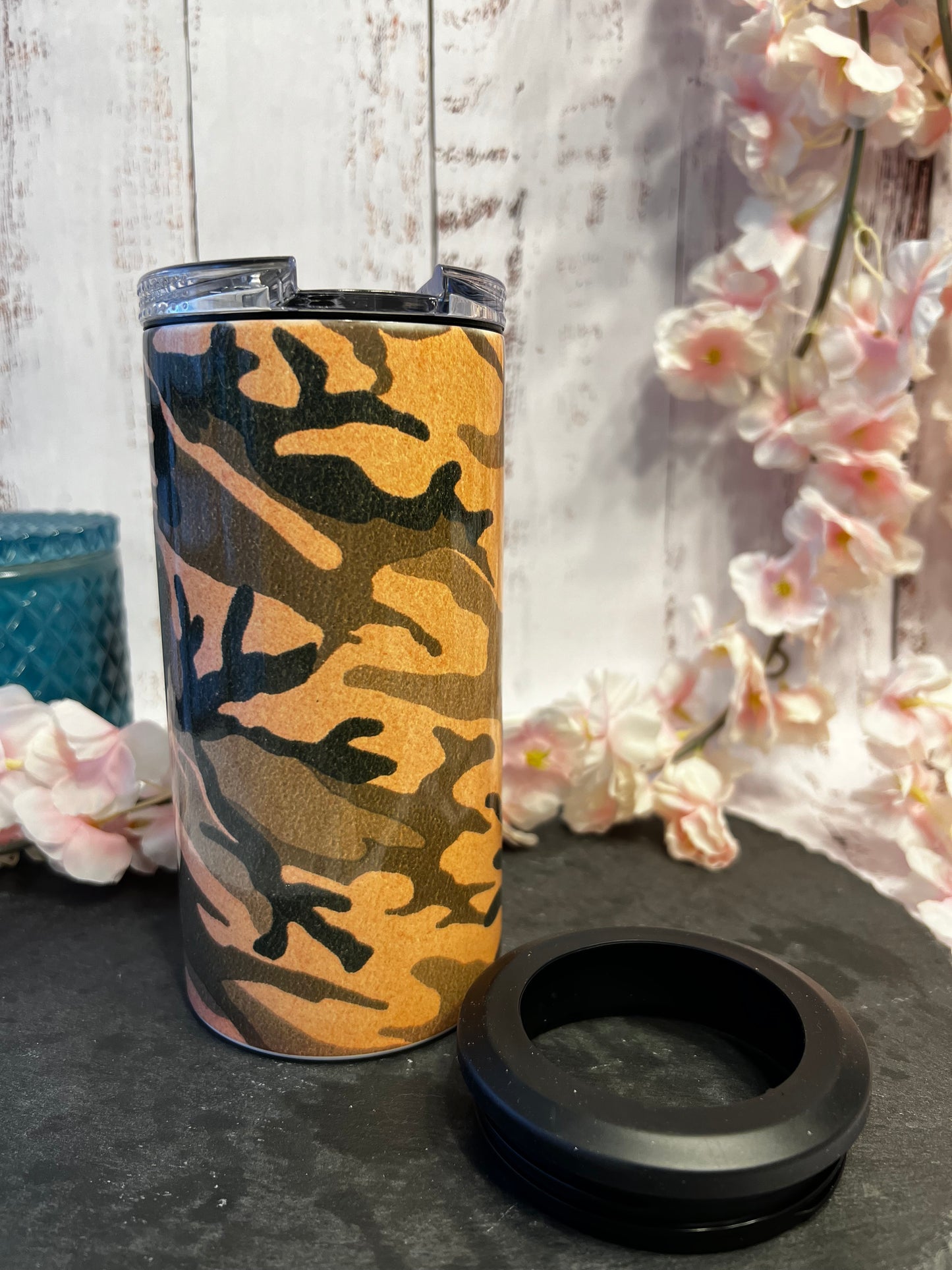 4-in-1 Desert Camo Insulated Can/Bottle Cooler/Tumbler