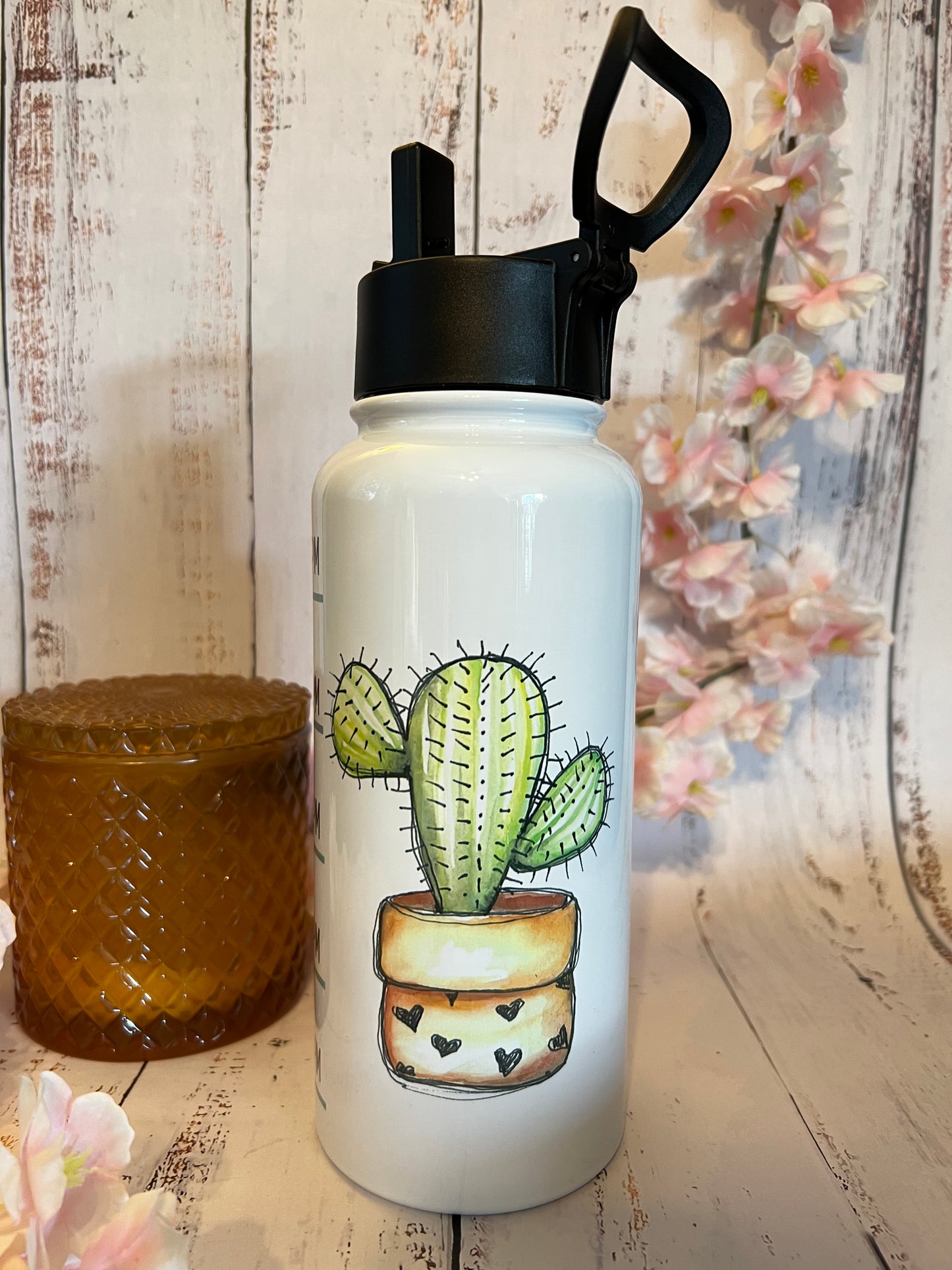 You're not a Cactus 32 oz Insulated Water Bottle with Hydro Lid